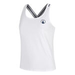 V&ecirc;tements de tennis Quiet Please Quiet Please Serve & Volley D&eacute;bardeur tank top Femmes-blanc