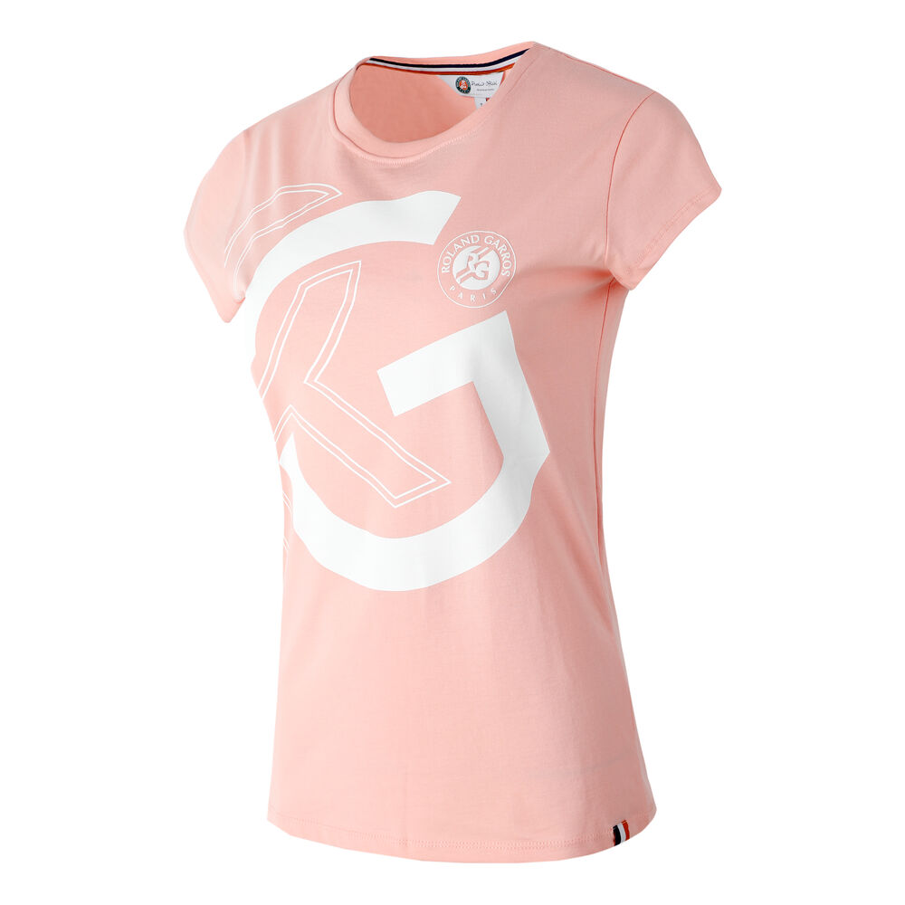Roland Garros RG T-shirt Femmes - Rosé