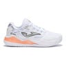 Spin Chaussures Padel Femmes-Blanc,Corail