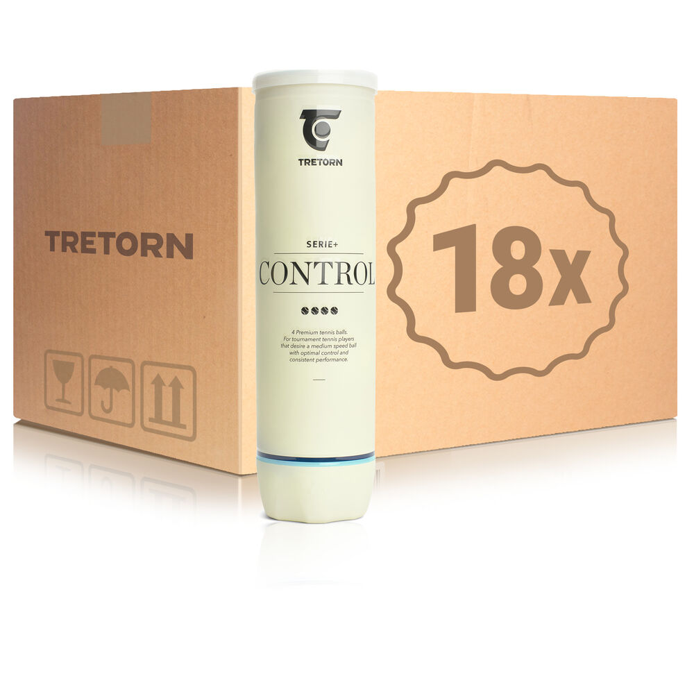 Tretorn 18 tubes de 4 Serie+Control