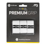 Surgrips Tennis-Point Tennis-Point Premium Grip weiß 3er