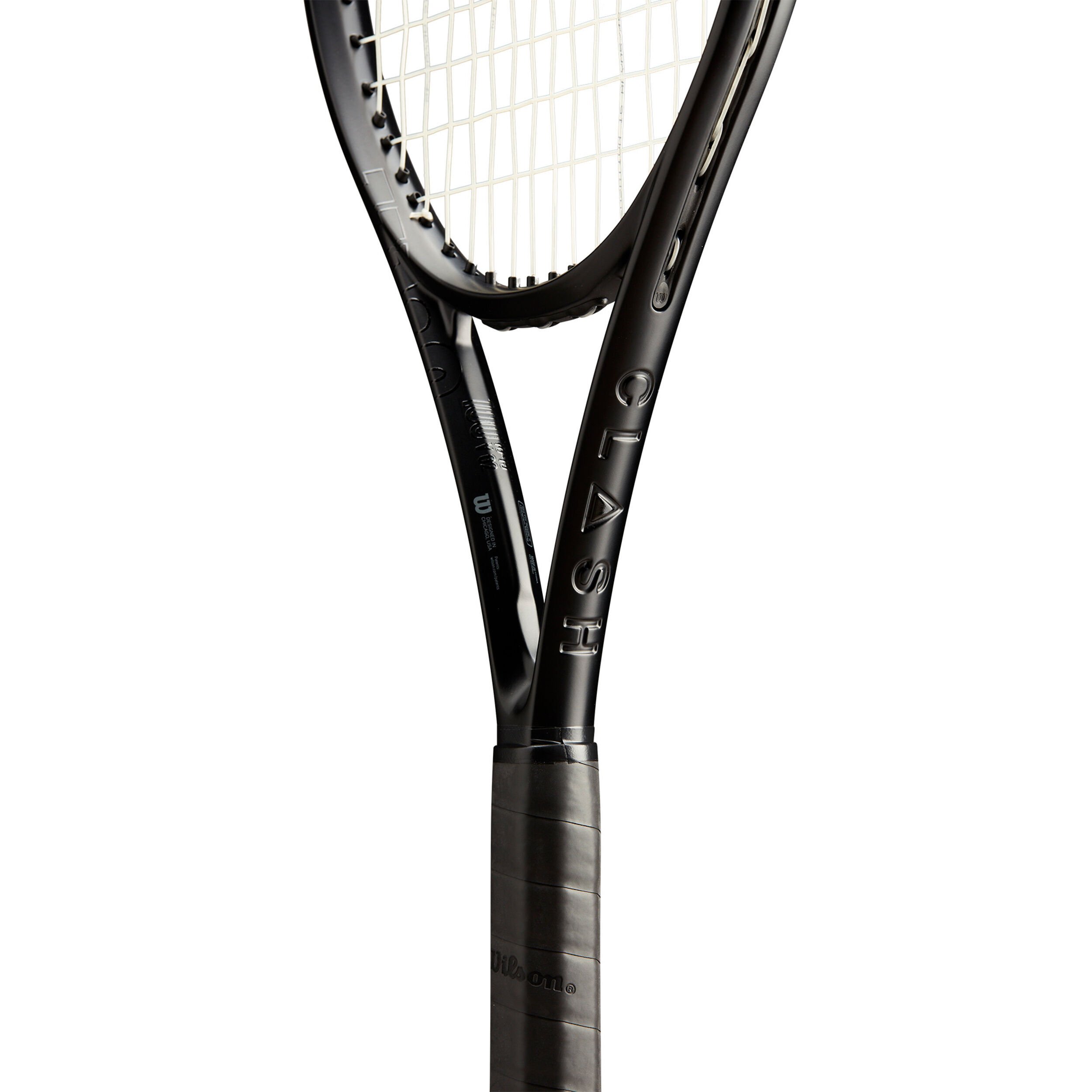 ウィルソン NOIR CLASH 100 V2.0 Wilson Clash 100 V2.0 Noir Raquette De Compétition | Tennis-Point