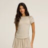 All Day T-shirt Femmes-Beige