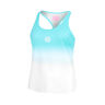 Crew Gradiant Débardeur Tank Top Filles-Turquoise,Blanc