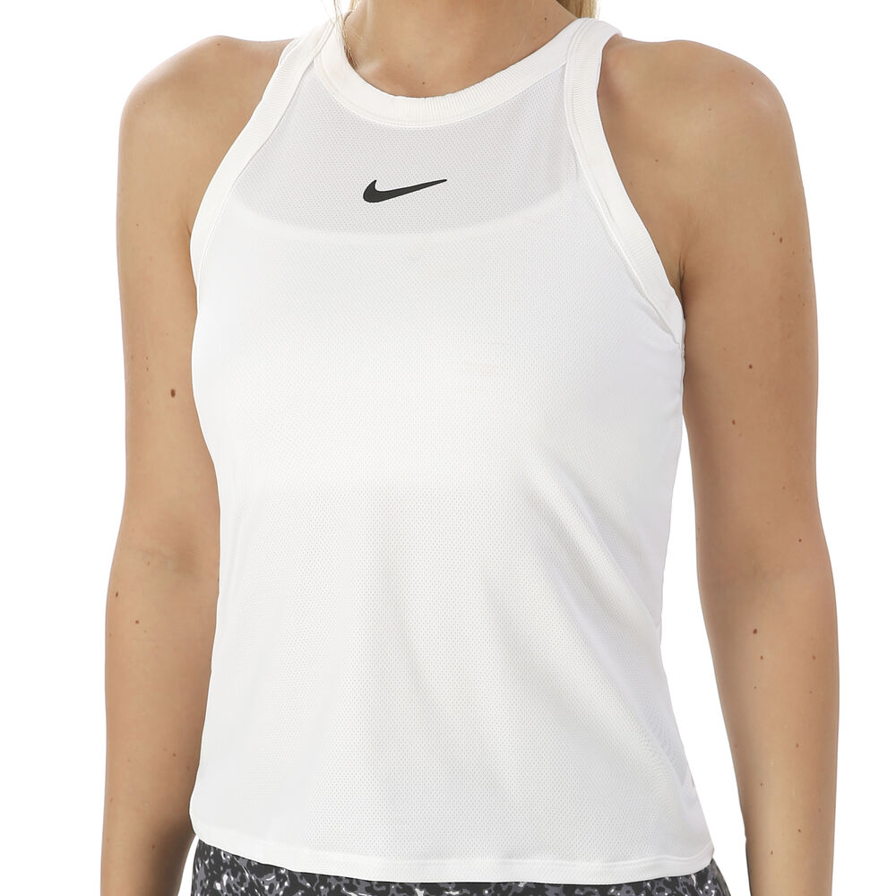 Nike Court Dry Débardeur Tank Top Femmes - Blanc , Noir