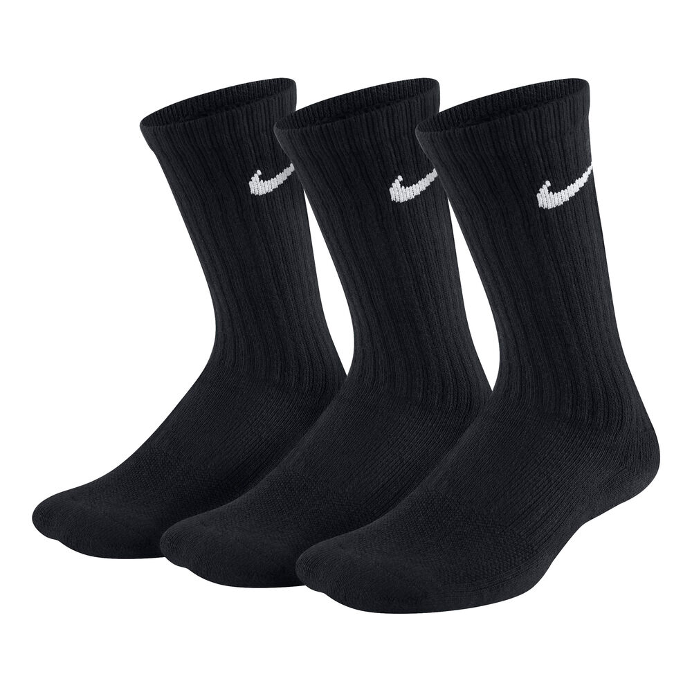 Nike Performance Cushioned Crew Chaussettes De Sport Enfants - Noir , Blanc
