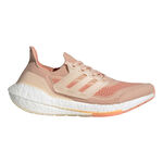 Chaussures de running adidas adidas Ultra Boost 21 Chaussure De Running Sans Stabilisateurs Femmes-Rosé, Blanc