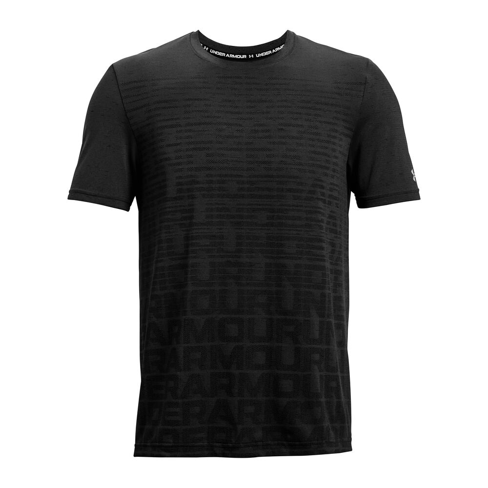 Under Armour Seamless Wordmark T-shirt Hommes - Noir