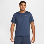 Vêtements Nike Nike Miler Maillot De Course Hommes-Bleu Petrol