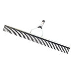 Équipement Court De Tennis Tegra Gummiharke 70cm (ohne Stiel)