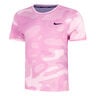 Court Dri-Fit Advantage Print T-shirt Hommes-Pink,Ros&eacute;