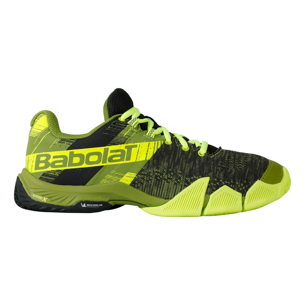 Babolat Movea Hommes - Gris Foncé, Vert Clair