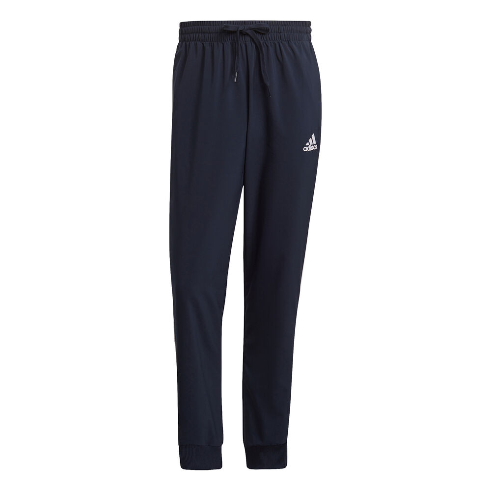 adidas 3-Stripes Woven Pantalon Survêtement Hommes - Bleu Foncé , Blanc