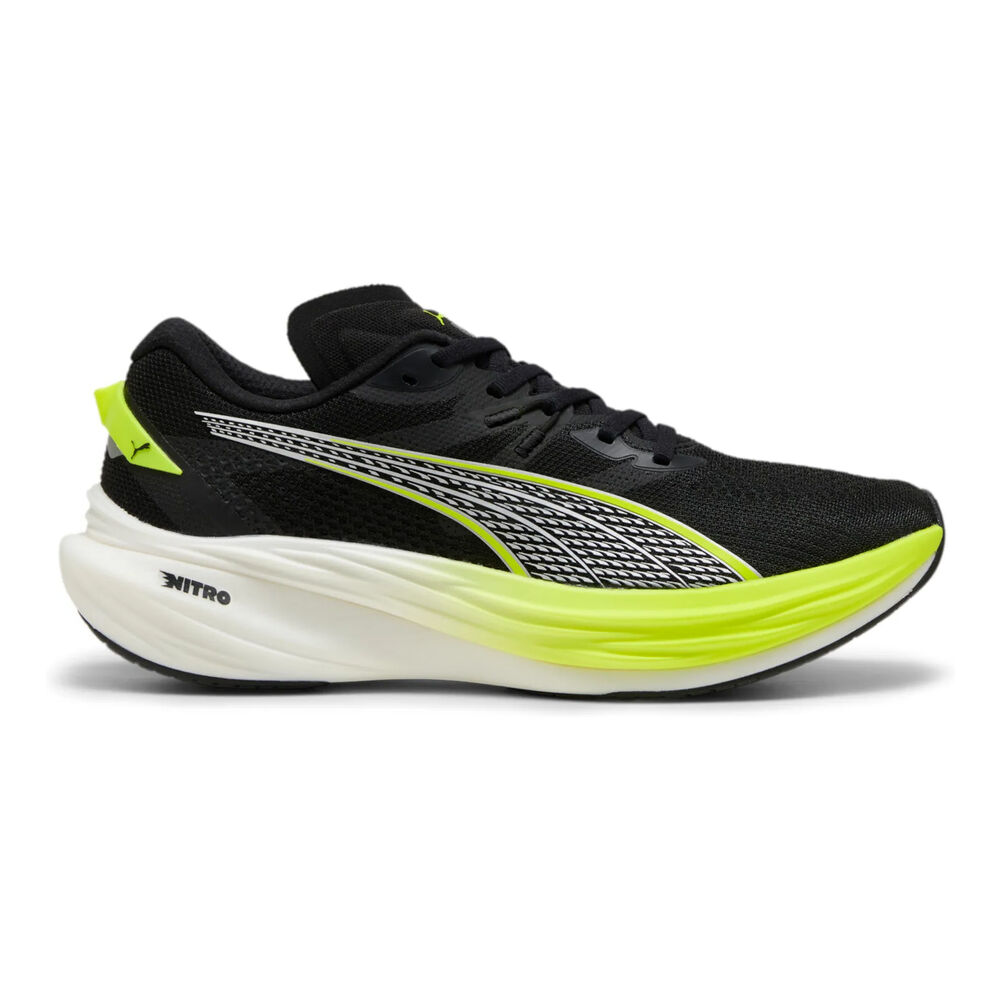 Puma Deviate Nitro 3 Chaussure De Running Sans Stabilisateurs Hommes - Noir , Jaune