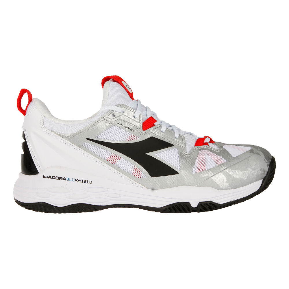 Diadora Speed Blushield 4 Clay Chaussure Terre Battue Femmes - Blanc , Argent