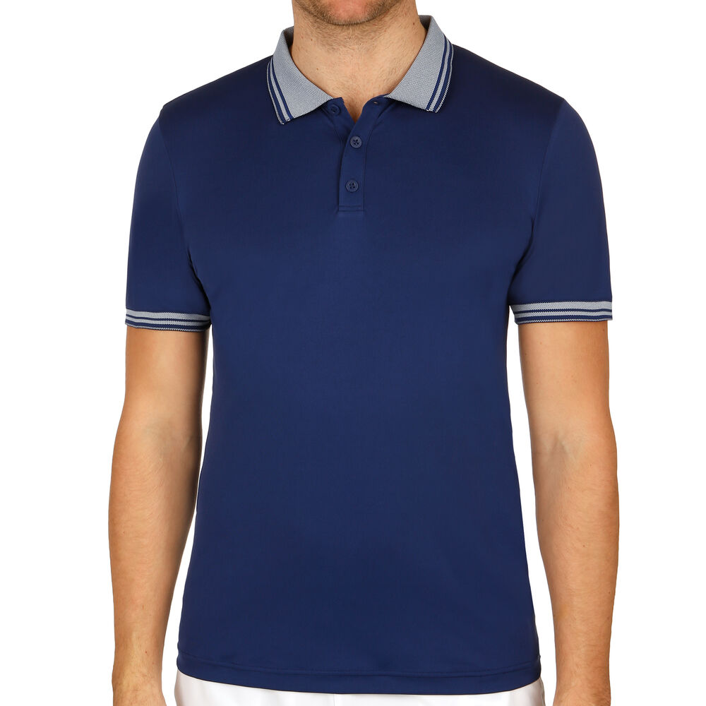 Wilson Team Polo Hommes - Bleu Foncé , Blanc