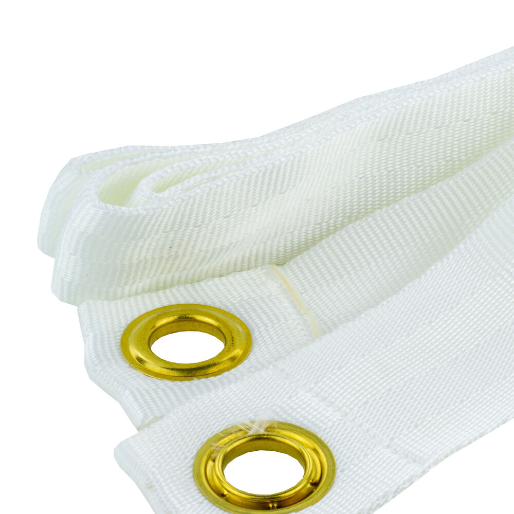 Tegra Bande De Régulation Du Filet Avec Oeillets - Blanc