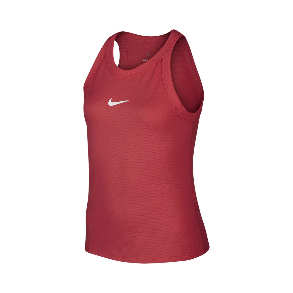 Nike Court Dri-Fit Débardeur Tank Top Filles - Rouge Foncé