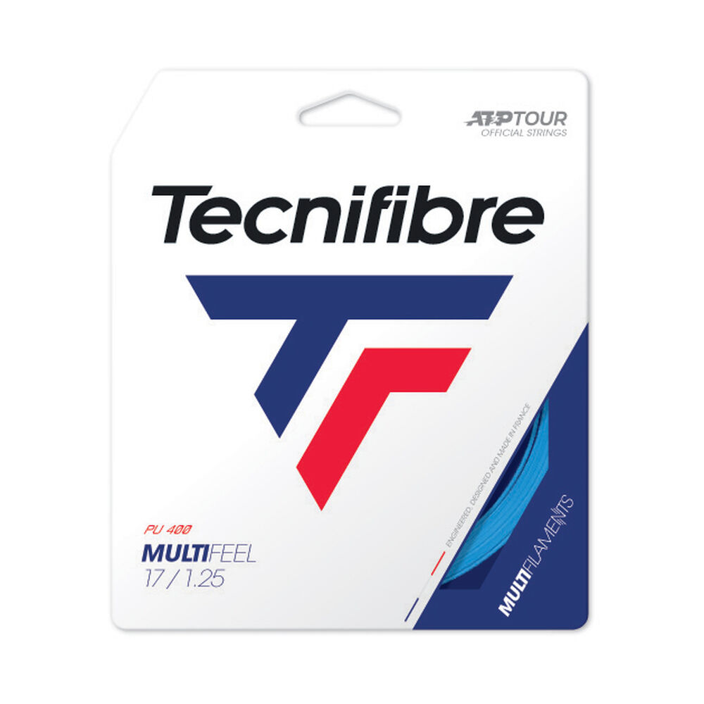 Tecnifibre Multifeel 12m Cordage En Garniture - Bleu