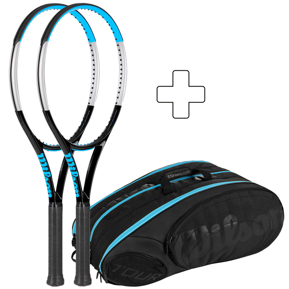 Wilson 2x Ultra 100 L V3.0 + Sac De Tennis