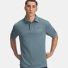 Tech Polo Hommes-bleu gris