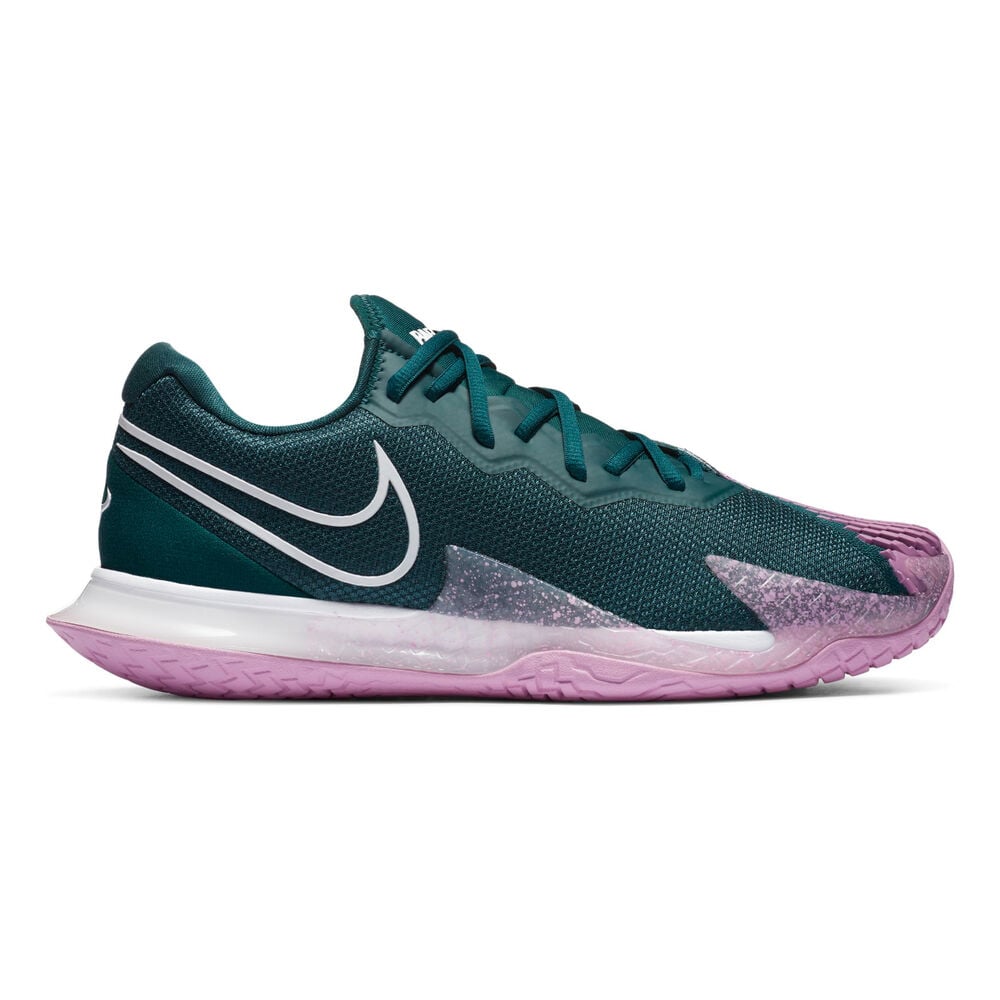 Nike Air Zoom Vapor Cage 4 Chaussures Toutes Surfaces Hommes - Bleu Petrol, Rosé
