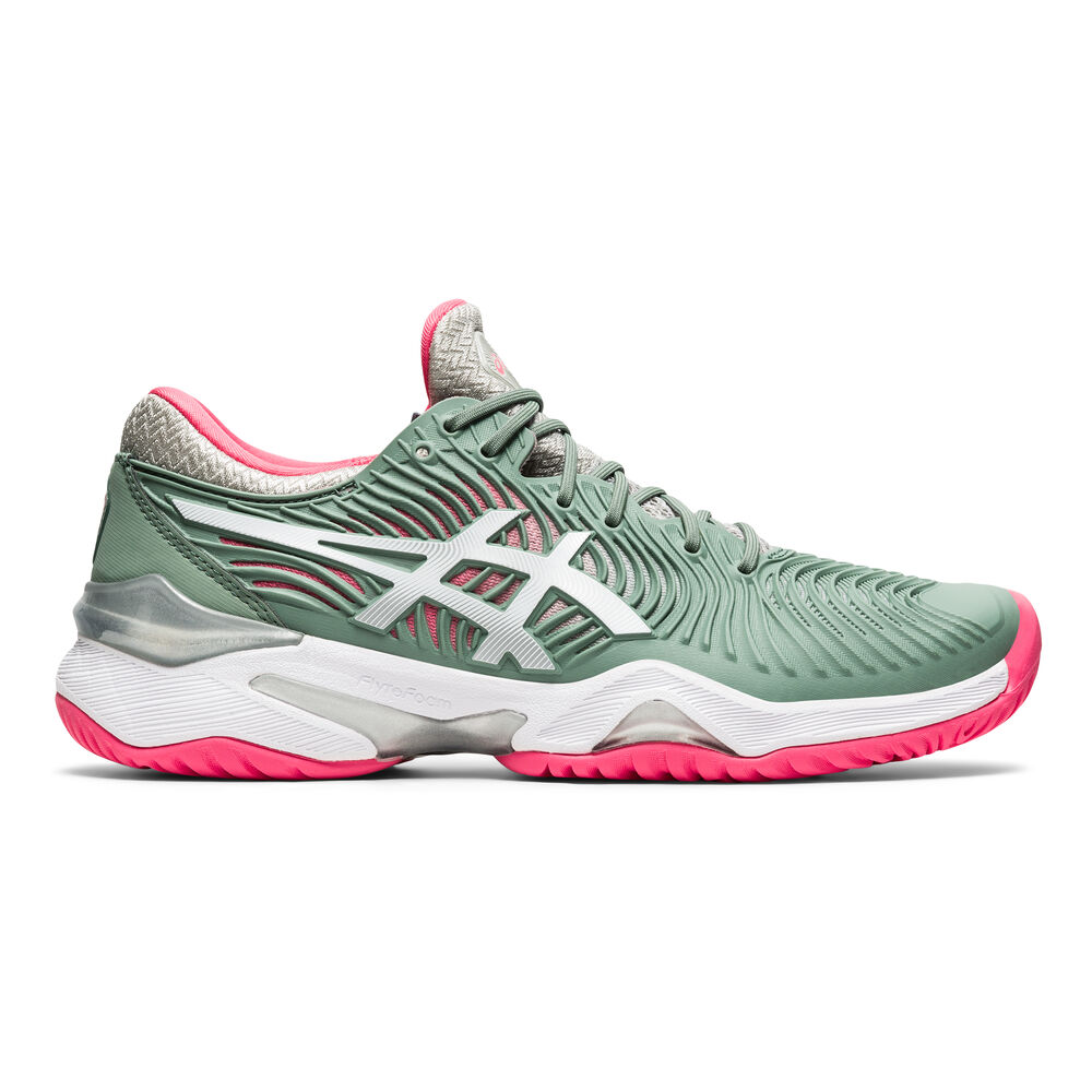 Asics Court FF 2 Chaussures Toutes Surfaces Femmes - Kaki, Pink