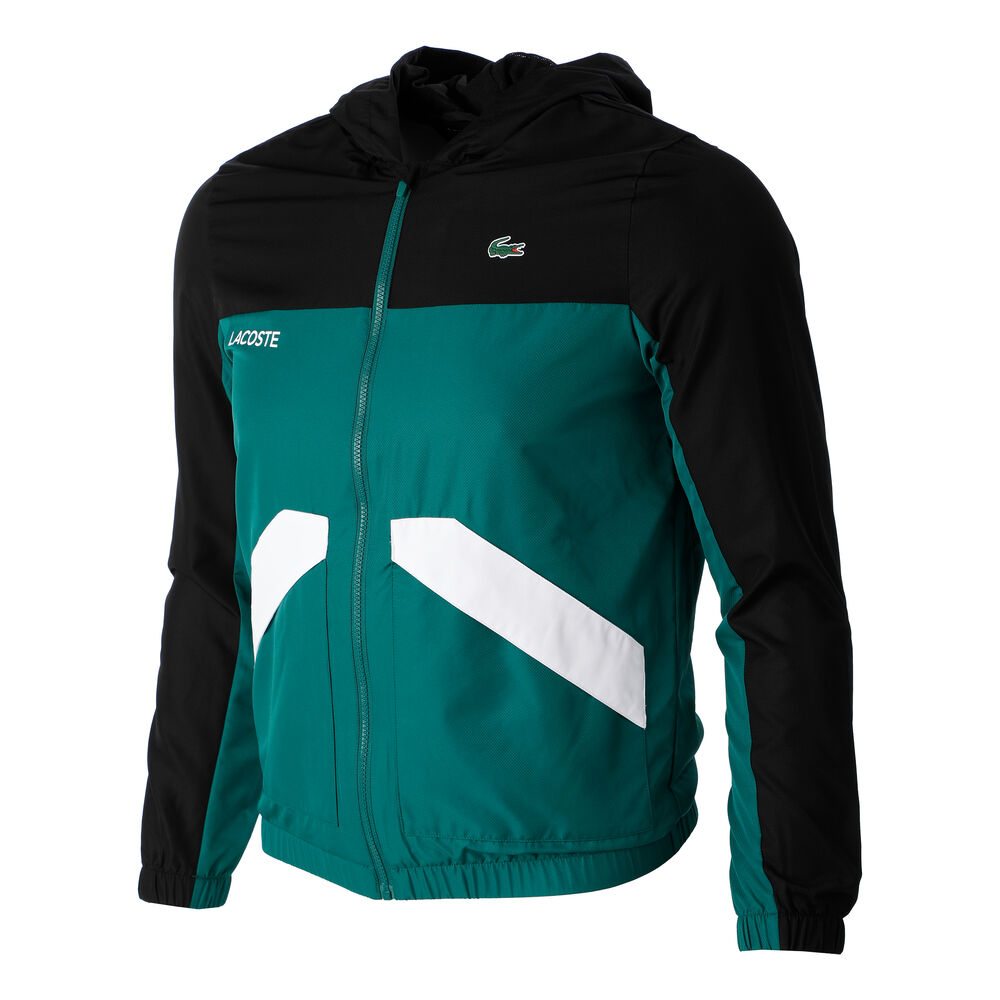 Lacoste Veste De Survêtement Hommes - Noir , Vert