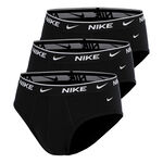V&ecirc;tements Nike Nike Essential Cotton Stretch Brief Cale&ccedil;on - Pack de 3 Hommes-noir, noir