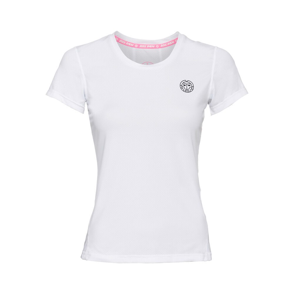 BIDI BADU Calla Tech Roundneck T-shirt Filles - Blanc , Noir