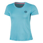 Vêtements BIDI BADU BIDI BADU Eve Tech Roundneck T-shirt Femmes-Bleu Clair