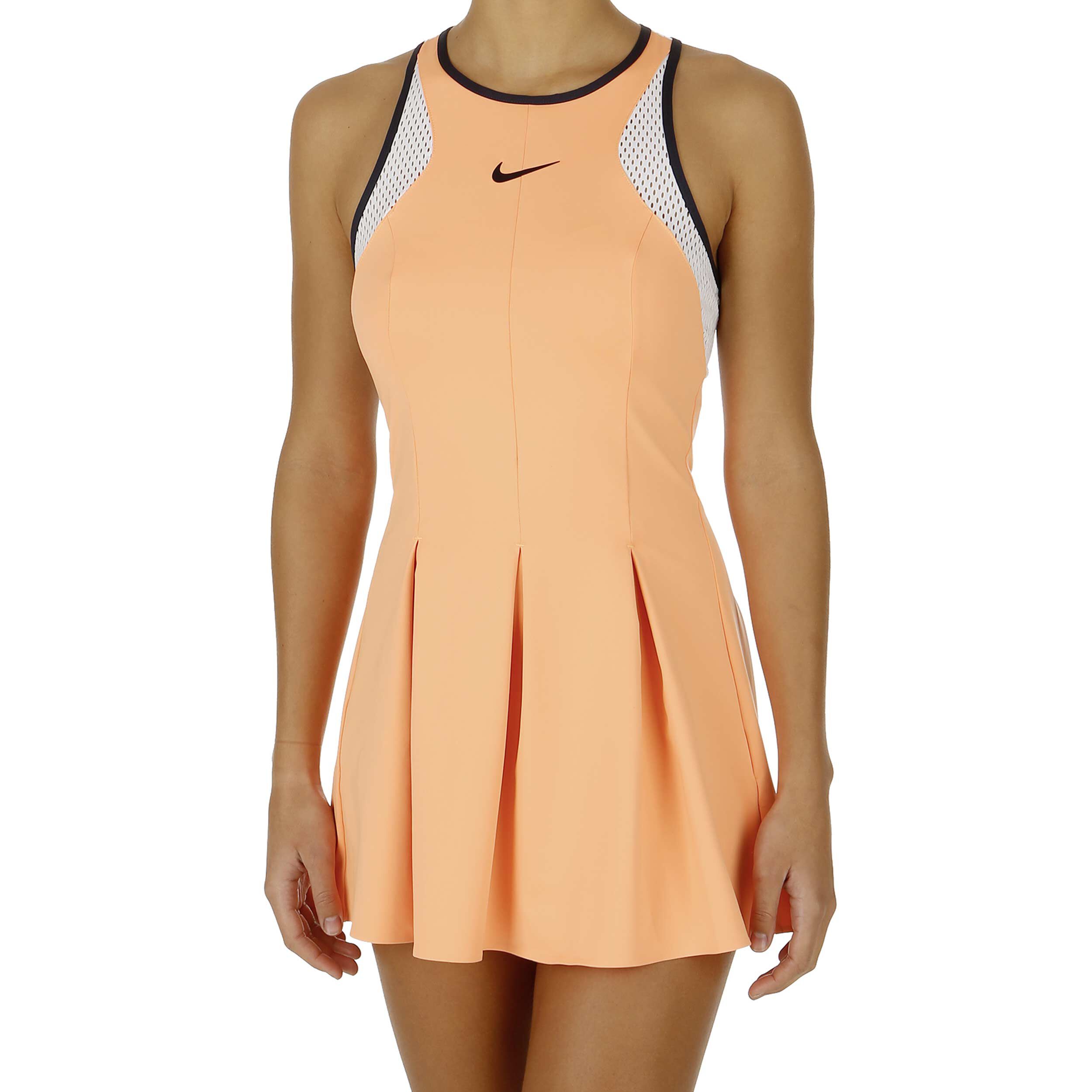Maria Sharapova Premier Robe Femmes Orange Fluo Blanc