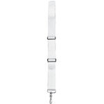 &Eacute;quipement court de tennis Tegra Tegra Bande De R&eacute;gulation Du Filet Avec Boucles R&eacute;glables-Blanc