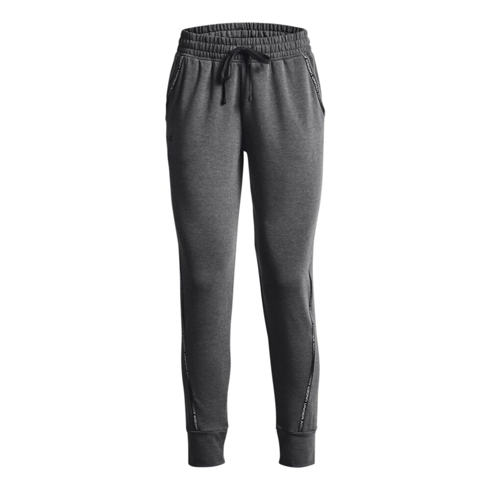 Under Armour Rival Terry Taped Pantalon Survêtement Femmes - Gris