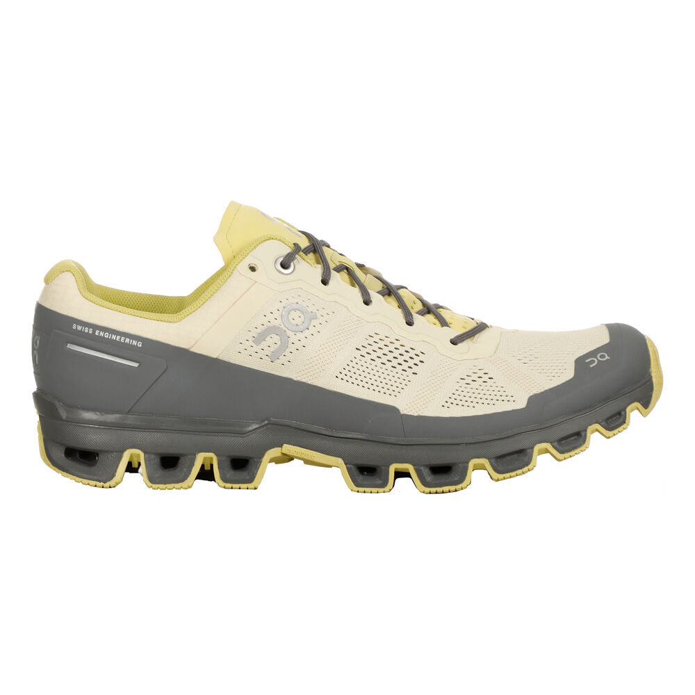 On Cloudventure Chaussure Trail Hommes - Jaune , Gris
