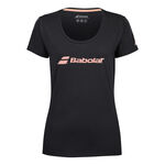 Vêtements Babolat Babolat Exercise T-shirt Femmes - noir, 