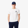 & Cap T-shirt Hommes - blanc, bleu fonc&eacute;