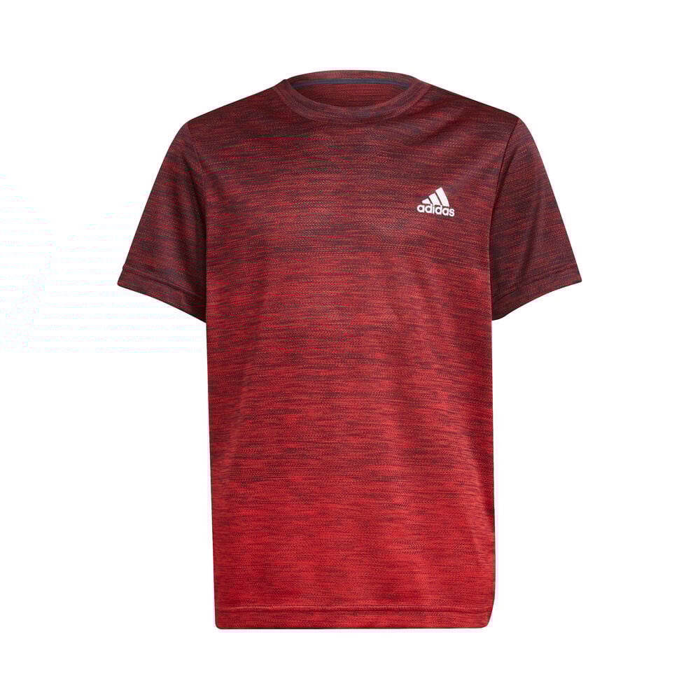 adidas AeroReady Gradiant T-shirt Garçons - Noir , Rouge