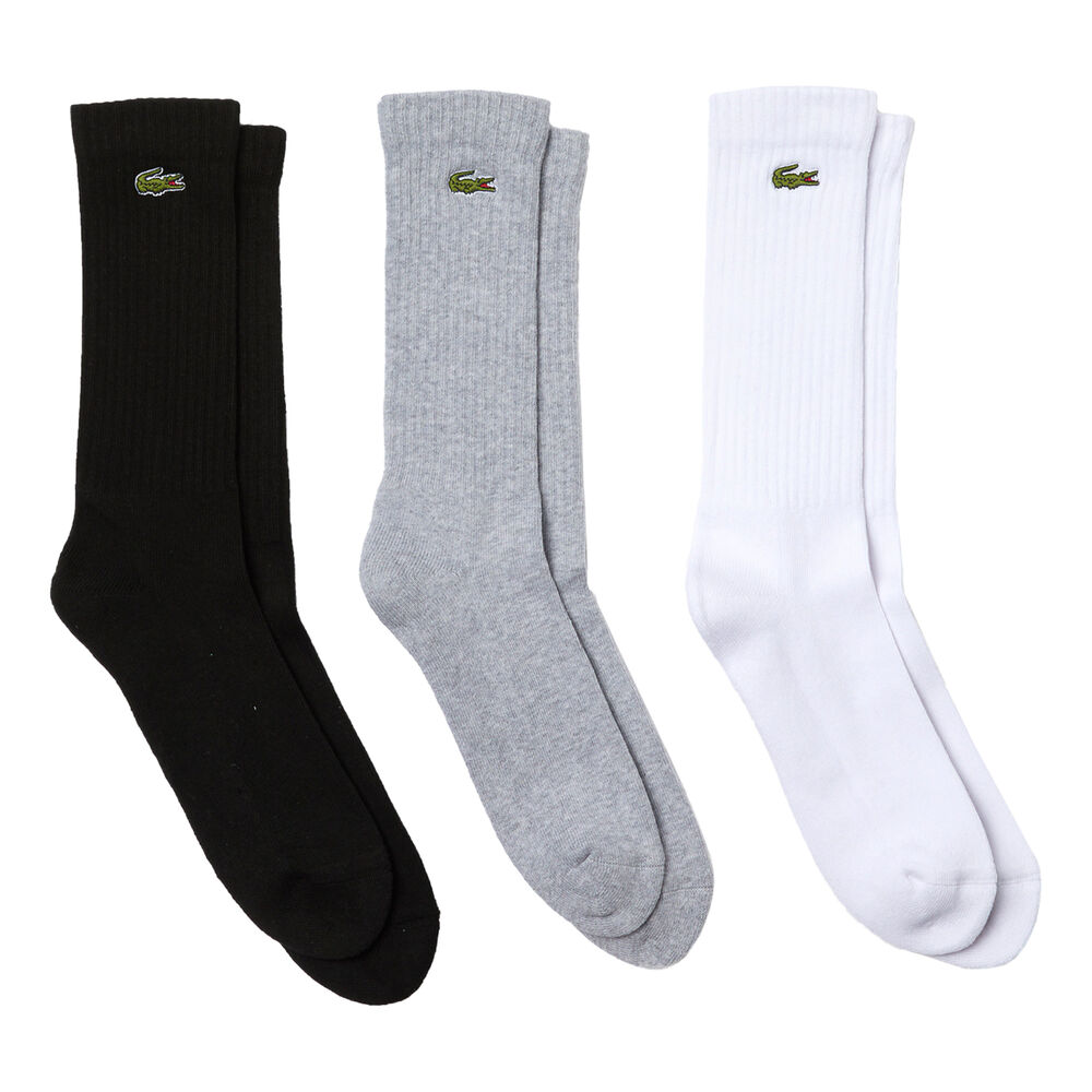Lacoste Pack De 3 - Gris , Blanc