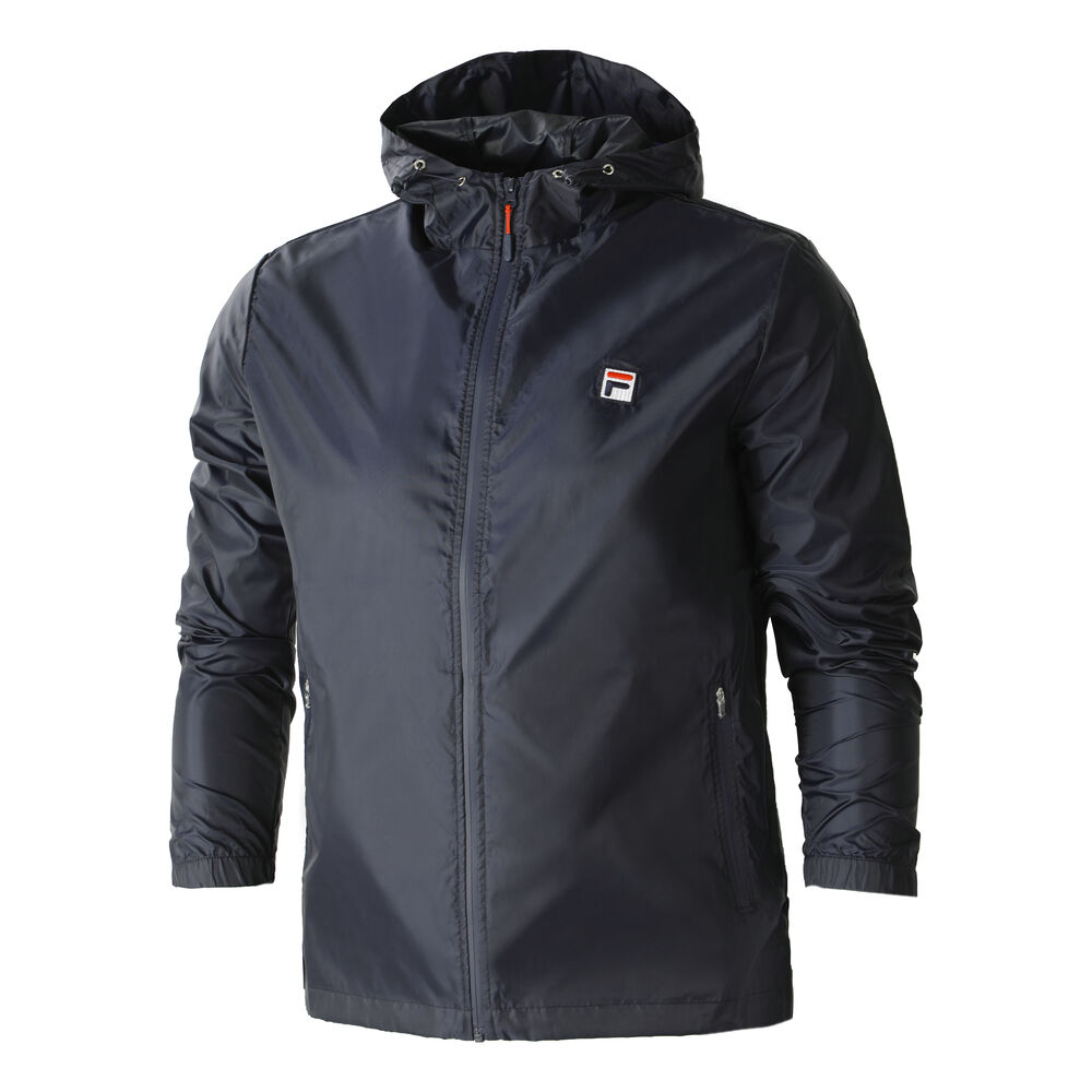 Fila Rabih Coach Veste De Survêtement Hommes - Bleu Foncé , Blanc
