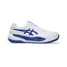 Gel-Resolution X Chaussures Toutes Surfaces Enfants-Blanc,Bleu Fonc&eacute;