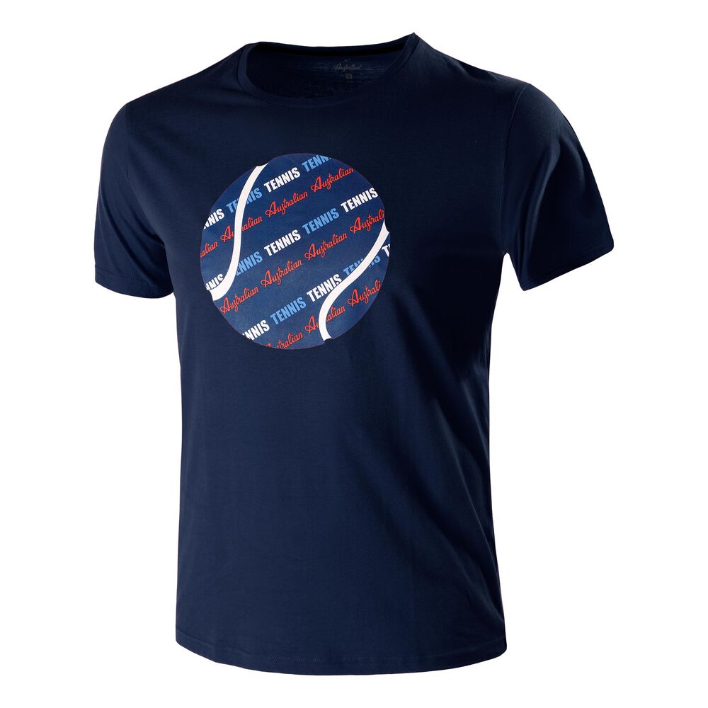 Australian Graphic Ball T-shirt Hommes - Bleu Foncé , Multicouleur