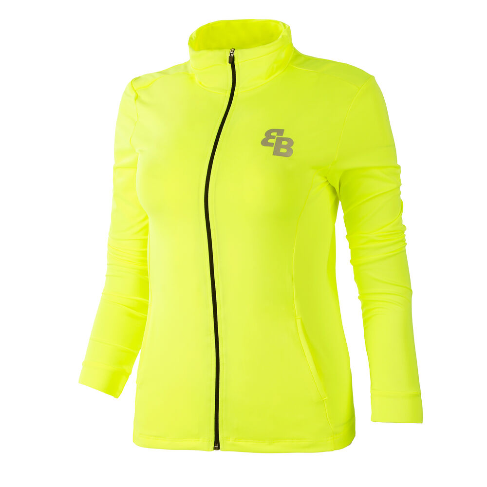 BB by Belen Berbel Veste De Survêtement Femmes - Jaunes Fluo , Noir