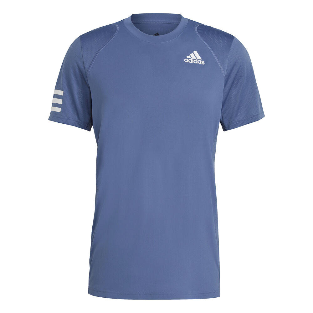 adidas Club 3-Stripes T-shirt Hommes - Bleu , Blanc
