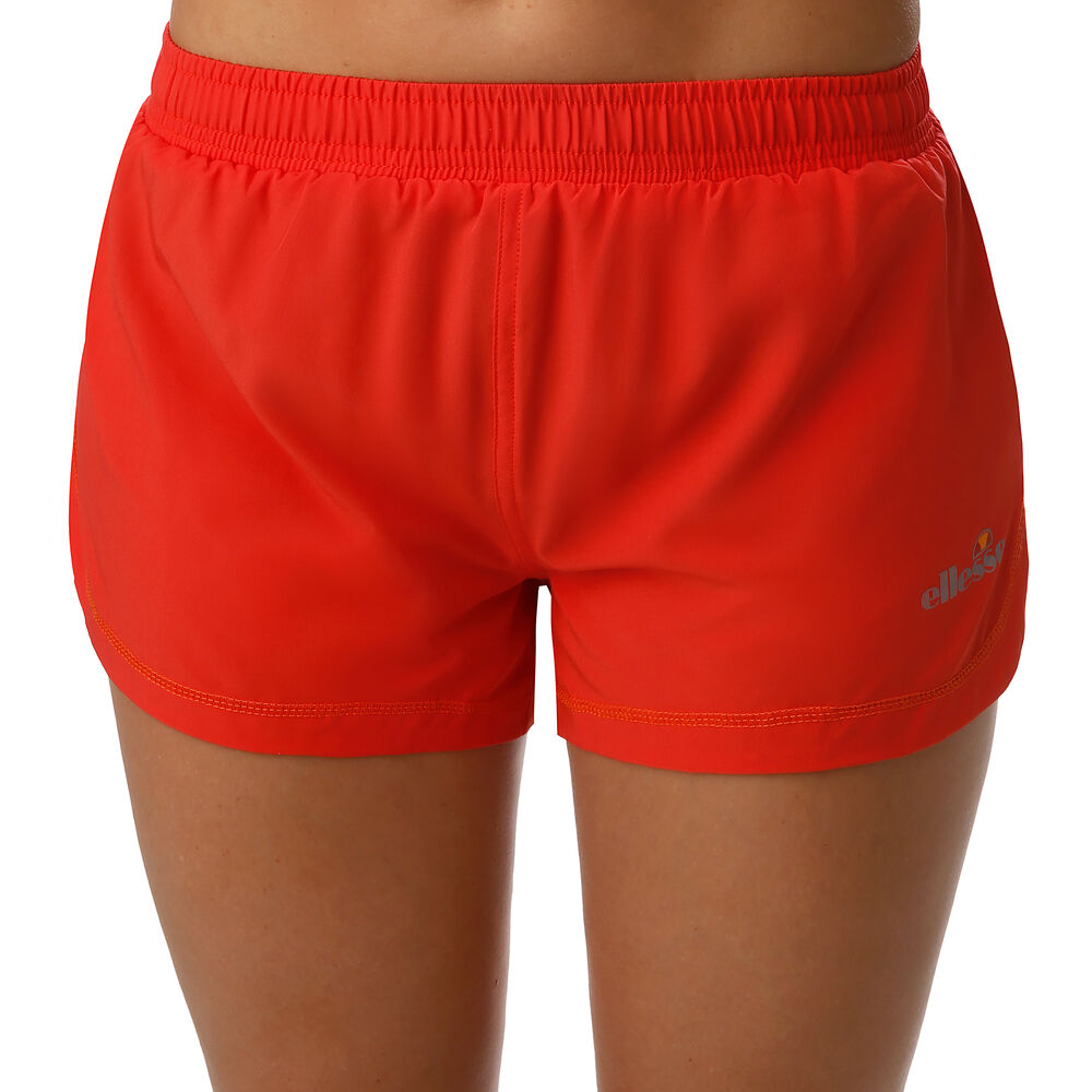 Ellesse Genoa Shorts Femmes - Rouge Clair , Argent