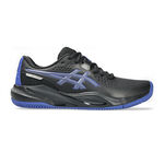 Chaussures de tennis ASICS ASICS Gel-Challenger 15 Chaussure Terre Battue Hommes-Noir,Bleu Fonc&eacute;