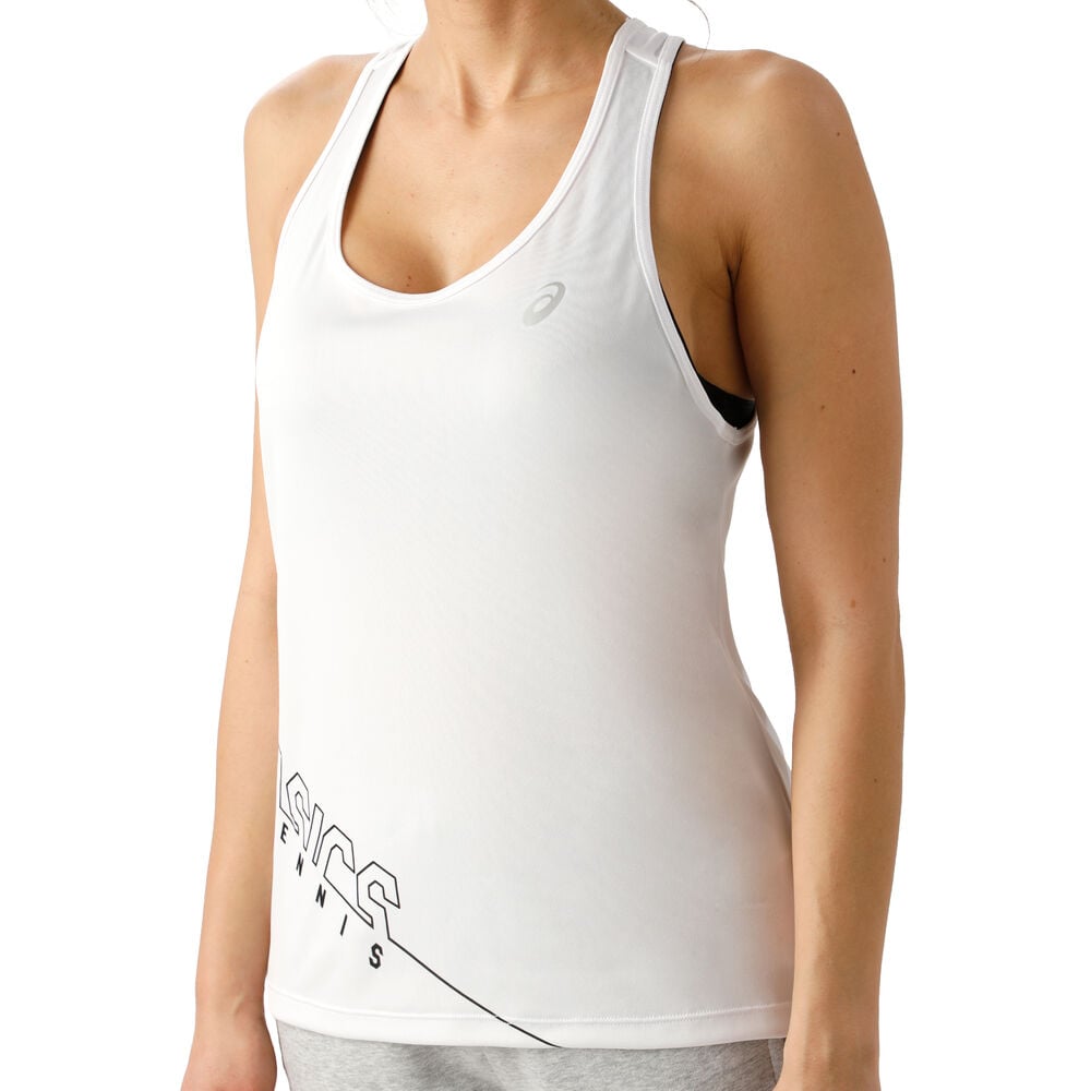 Asics Practice GPX Débardeur Tank Top Femmes - Blanc , Noir