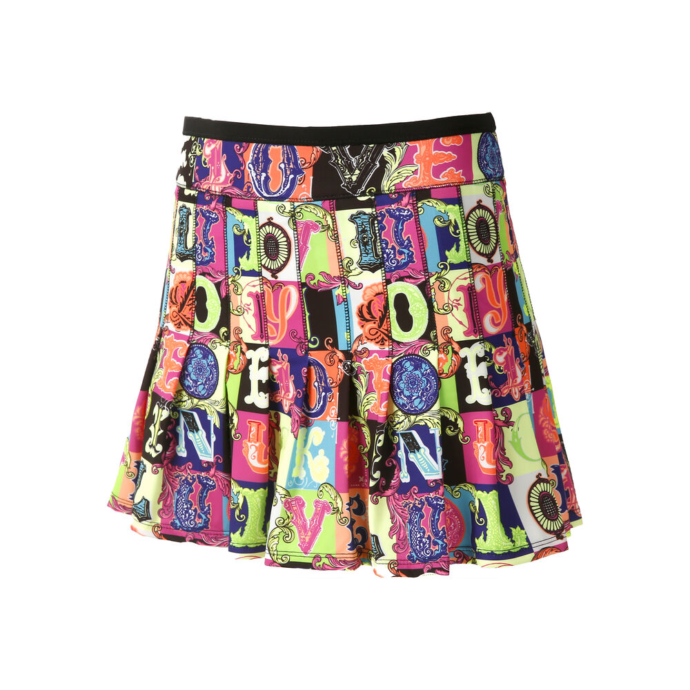 Lucky in Love Long Lucky Lane Pleated Jupe Femmes - Multicouleur