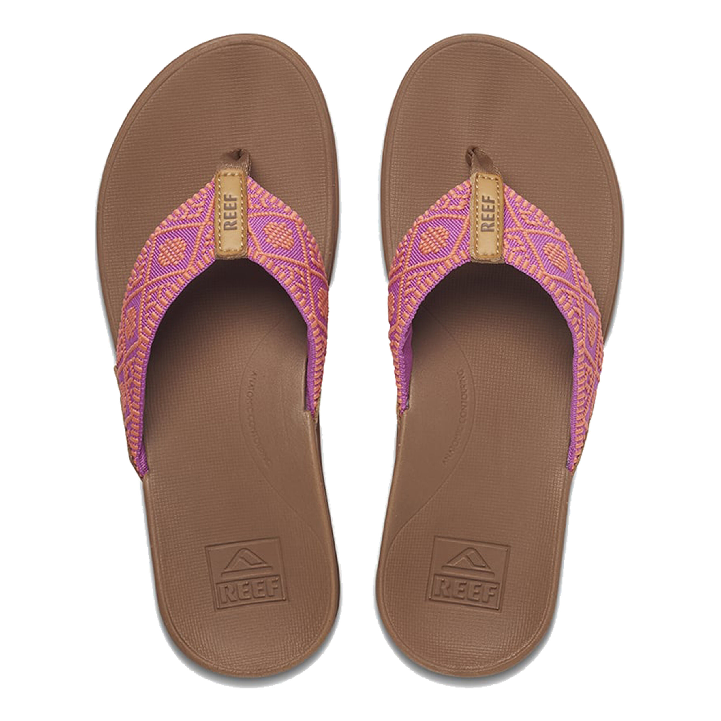 Coral reef flip flops on sale
