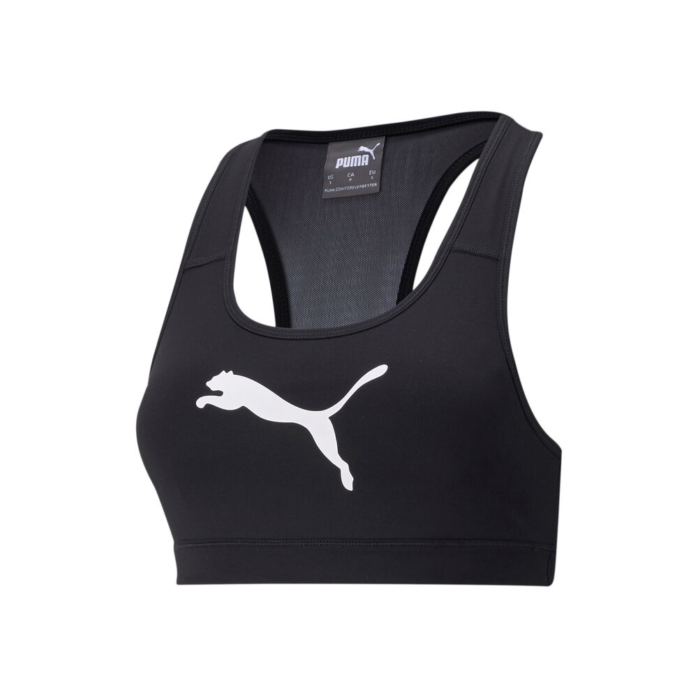 Puma Mid Impact 4Keeps Soutien-gorge Sport Femmes - Noir , Blanc